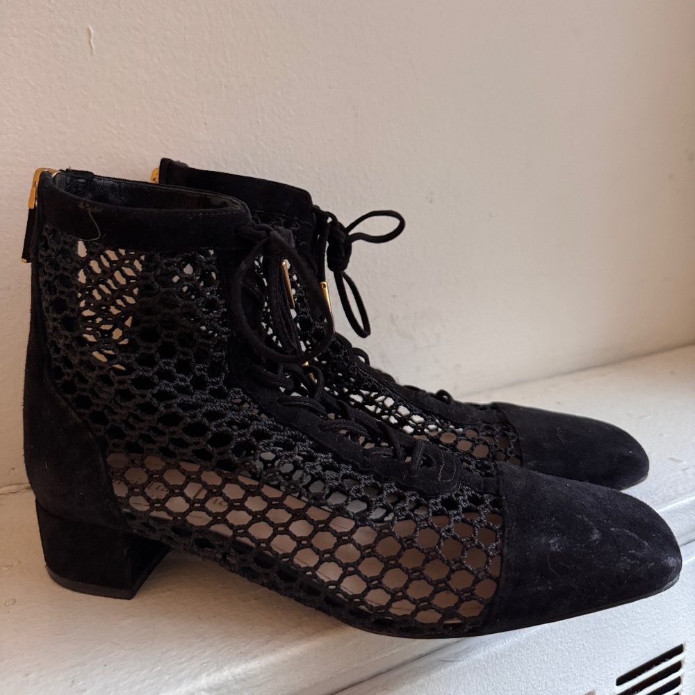 Christian Dior Naughtily-D ankle boots, Size 37.5